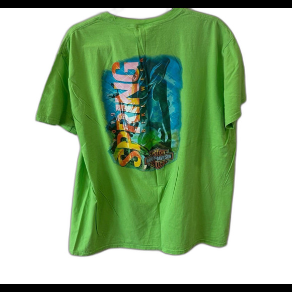 Harley-Davidson T-Shirt Men's Myrtle Beach South Carolina 2019 Spring Bike Week - Picture 2 of 10